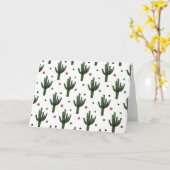 Carte Cactus (Fleur jaune)