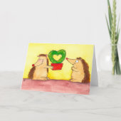 Carte Cactus cœur de hérisson par Nicole Janes (Devant)