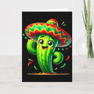 Carte Cactus Drôle Cinco De Mayo Garçons Tout-Petits Enf