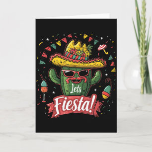 Carte Cactus - Drôle Cinco De Mayo Hommes Femmes Mexique