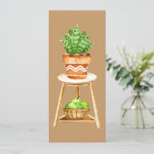 Carte Cactus et marque de livre de fruits (Debout devant)