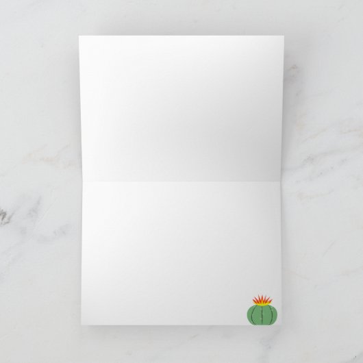 Carte Cactus Et Roulements (Intérieur)