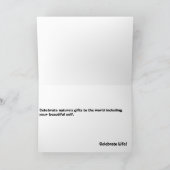 Carte Cactus, la beauté de la nature (Intérieur)