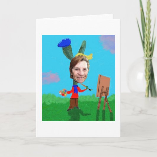 Carte Cactus Painter 🧑‍🎨  (Devant)
