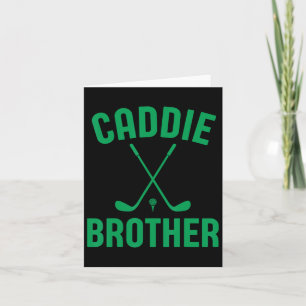 Carte Caddie Brother Golf Club Golfing Golf Cute Golf