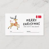 Carte cadeau $50 pour Noël de mariée (Devant)