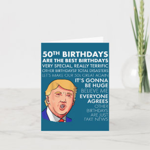 Carte Cadeau 50e anniversaire drôle de chemise de citati