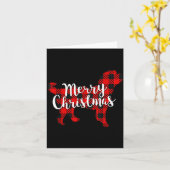 Carte Cadeau à plaid pour chien de Noël Bernedoodle Mama (Fleur jaune)