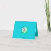 Carte Cadeau Amour Fleur de Marguerite Saint-Valentin  (Dos)