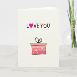 Carte Cadeau Amour Sincère