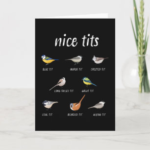 Carte Cadeau amusant d’observation des oiseaux pour orni