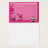 carte cadeau anniversaire (Devant & derrière)