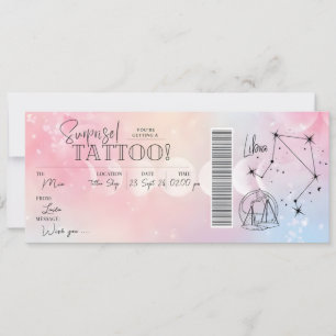Carte Cadeau Anniversaire Tatouage Libra Personnel
