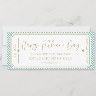 Carte cadeau Aqua Happy Fête des pères