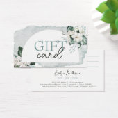 Carte cadeau Aquarelle et fleurs blanches (Bureau)