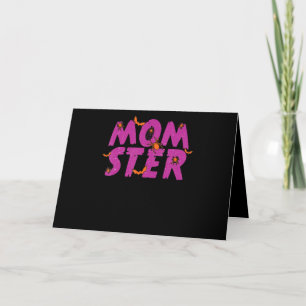 Carte Cadeau Araignée MOMSTER Toile d'araignée et chau