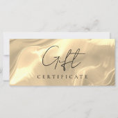 Carte cadeau Arrière - plan Gold Opal Stone (Devant)