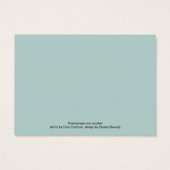 carte cadeau Boîtier Seasal avec vagues et rochers (Dos)