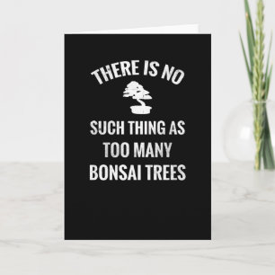 Carte Cadeau Bonsai Tree Bonsai Lover Bonsai