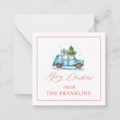 Carte Cadeau Cadeau de Noël personnalisée (Devant)