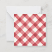 Carte Cadeau Cadeau de Noël personnalisée (Dos)