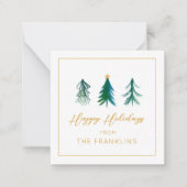 Carte Cadeau Cadeau de Vacances personnalisée (Devant)