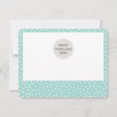 Carte CADEAU CERTIFICAT d'entreprise moderne (Dos)