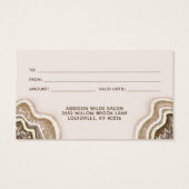 Carte Cadeau Champagne Gold Parties scintillant Br (Dos)