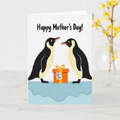 Carte Cadeau Chevron Oiseaux (Fleur jaune)