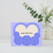 Carte cadeau coeur Heureuse Sainte-Valentin (Debout devant)