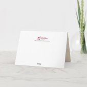 Carte Cadeau d'action d'amitié Feuilles (Dos)