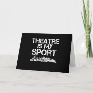 Carte Cadeau d'actrice sportive musicale pour comédien