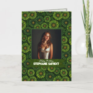 Carte Cadeau d'anniversaire élégant Daisy pour petite am
