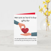 Carte cadeau d'anniversaire masculin amusant (Fleur jaune)