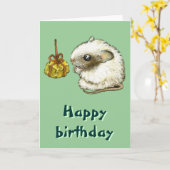 Carte cadeau d'anniversaire parfait (Fleur jaune)
