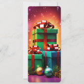 Carte cadeau d'anniversaire personnalisée (Dos)