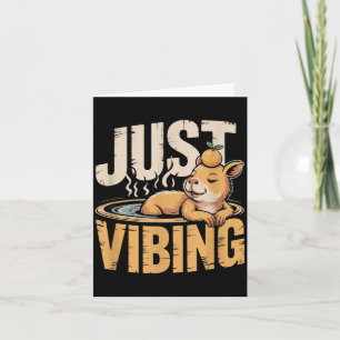 Carte Cadeau d'anniversaire pour amateur de capybaras dr