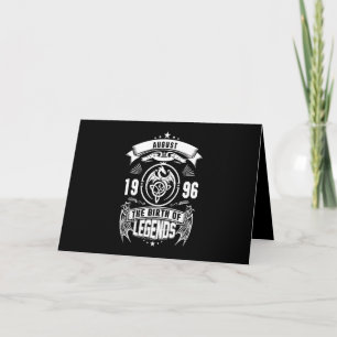 Carte Cadeau d'août 1996 La Naissance Des Légendes
