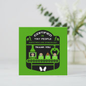 Carte Cadeau d'appréciation et de remerciement pour obst (Debout devant)