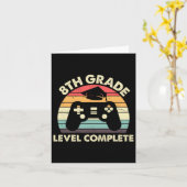 Carte Cadeau de 8e année complète pour Gamer (Fleur jaune)