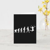 Carte Cadeau de badminton Evolution pour joueurs de badm (Fleur jaune)