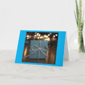 CARTE **CADEAU DE BONHEUR ET DE RECHERCHE CE NOËL** (Devant)