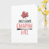 Carte Cadeau de Canadian Girl Canada (Fleur jaune)