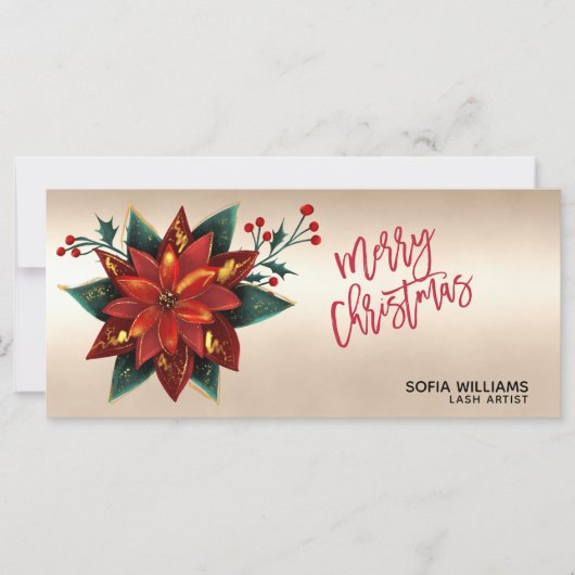 Carte cadeau de certificat de Noël moderne Ajouter (Devant)