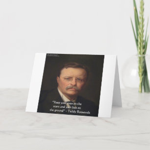 Carte Cadeau de citation de sagesse "Pieds sur terre" de