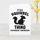 Carte Cadeau de conception de silhouette de chose d'écur (Fleur jaune)