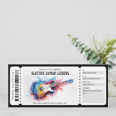 Carte Cadeau de Cours de Guitare Électrique Surpri (Debout devant)