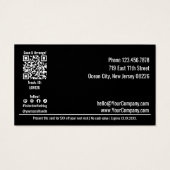 Carte cadeau de deux Coeurs rouges Valentine's Day (Dos)