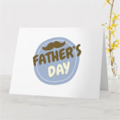 Carte Cadeau de fête des pères (Fleur jaune)