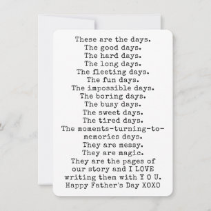 Carte Cadeau de Fête des Pères